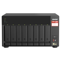 威联通 TS-873A 八盘位NAS 32GB内存 48TB(6TB*8) 网络存储服务器
