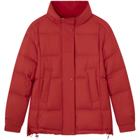 Juicy Couture橘滋【轻薄柔软哑光面料】热情冬日logo刺绣女式羽绒服