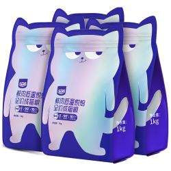 喔喔 猫粮成猫 低温烘焙猫干粮全价无谷 囤货装 真鲜肉鸡肉 4kg(1kg*4)