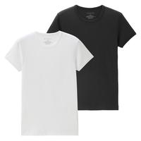 GIORDANO 佐丹奴 纯棉两件装 打底衫男 01242011