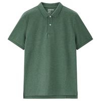 佐丹奴Polo男装纯色针织莱卡弹力珠地布短袖POLO 01013382
