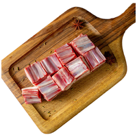 伊民康洋 宁夏滩羊肉生鲜精选羔羊寸排 净重2斤 羊排切块炖清真 源头直发 精选羔羊寸排2斤