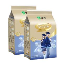 蒙牛 学生奶粉铂金装多维高钙    400gX2袋