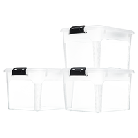 Citylong 禧天龙 收纳箱 30L*3个 高透