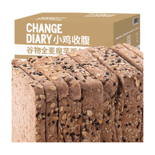 88VIP：轻即 全麦黑麦吐司 0脂肪无糖精 蛋糕糕点