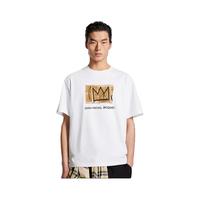 【巴斯奎特联名重磅凉感】杰克琼斯男装夏季涂鸦宽松短袖男款T恤