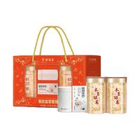 兮舒汝 鲜珥家 本草银耳礼盒 有机银耳80g*2罐+银 耳伴侣+焖烧保温杯
