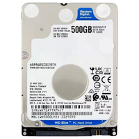 Western Digital 西部数据 蓝盘系列 500GB 2.5英寸机械硬盘 WD5000LPCX (5400rpm)