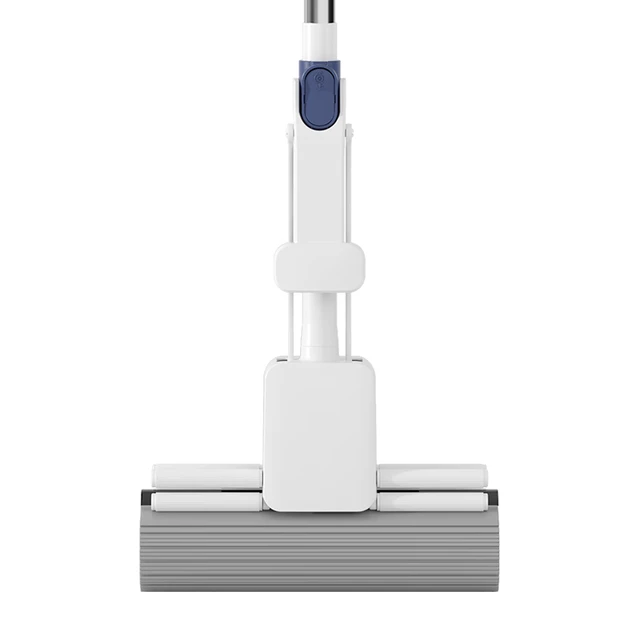 利临滚轮拖把38cm一个头胶棉材质极昼系列吸水拖把胶棉家用卫生间