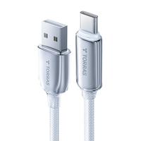 图拉斯 TORRAS车载充电线适用苹果iPhone15数据线usb转typec器tpyec手机C口快充15promax车充CarPlay加长PD平板iPad