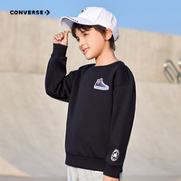 Converse匡威童装儿童卫衣2025中大童本命年男女童打底衫红色拜年服 白色 冬季加绒 160 /76 【身高152-158cm】