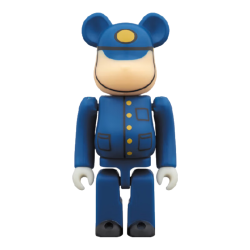 BE@RBRICK 东武铁道SL大树工程师100%积木熊暴力熊 bearbrick潮流玩具手办