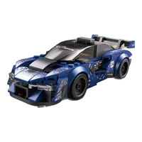 咔搭（CaDA）拼装积木跑车 男孩儿童玩具机械组汽车赛车模型