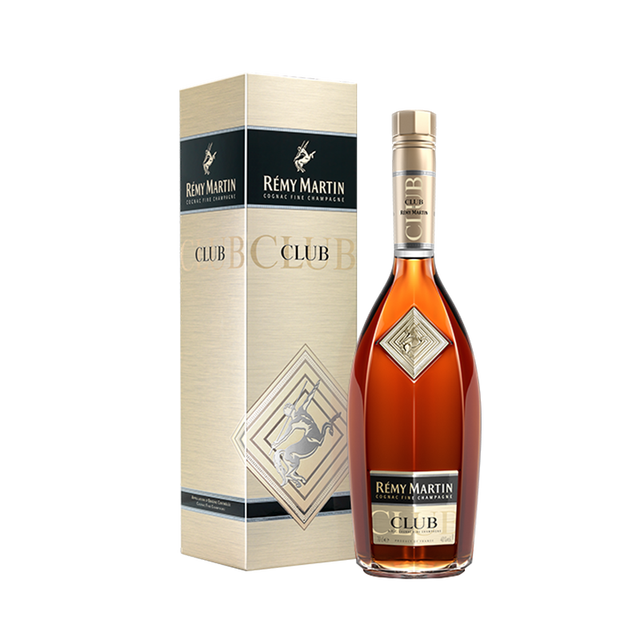 RÉMY MARTIN 人头马 CLUB优质香槟区干邑白兰地1000ml 洋酒