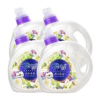 Pahnli 芭菲 百合香氛洗衣液1.9kg*4洁净柔顺留香三合一家庭超值套装