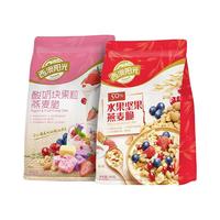 SEAMILD 西麦 坚果酸奶块果粒燕麦脆350g