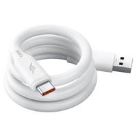 120W加粗6A超级快充数据线Type-c充电器线5A适用于华为tpyec荣耀小米vivo安卓手机pro加长2米mate闪充线通用