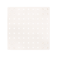 deli 得力 XDM60 收纳洞洞板 27*27*1.6cm 中号 白色