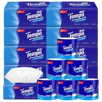 Tempo 得宝 纸巾套装 抽纸9包+卷纸6包
