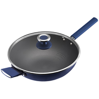 爱仕达（ASD）炒锅0涂层钛晶不粘炒锅32cm高端锅具CC32Z8Q电磁炉通用 任嘉伦同款丨32cm 0涂层钛晶炒锅
