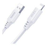 科沃【2条装】苹果数据线适用iPhone14/13/12ProMax/11/Xs/XR/8手机平板iPad车载USB充电器线【1.2m】