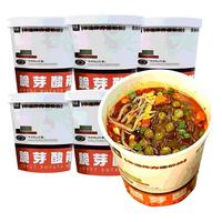 陈薯 纯红薯粉丝 酸辣粉 脆芽酸辣粉151g*6桶 箱装