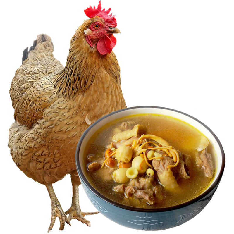  萌佳萌 散养 土鸡  包装 整只 900g