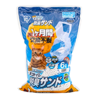 爱丽思（IRIS）水晶猫砂大颗粒硅胶活性炭除臭无尘去味大玉球小玉球 小玉球2.6kg