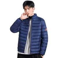 YAYA 鸭鸭羽绒服 男士连帽羽绒服 DSG07A0020 黑色 XL