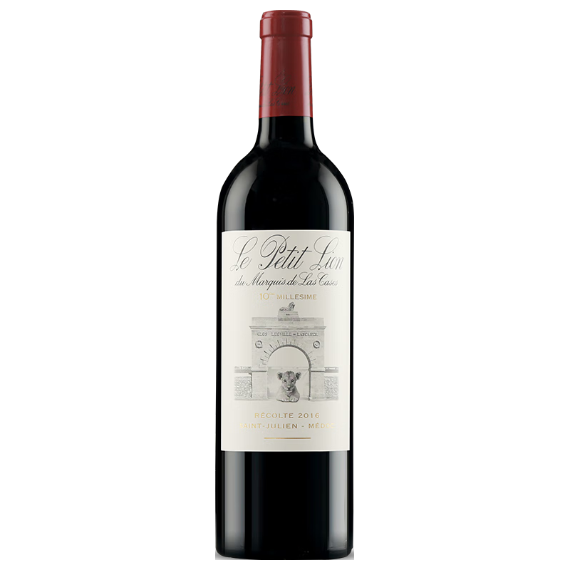 Chateau Leoville Las Cases 雄狮庄园 副牌 法国1855二级庄 干红葡萄酒 750ml单支 2017年