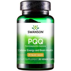斯旺森 PQQ线粒体转化ATP 改善暗沉减缓皱纹 30粒*1瓶