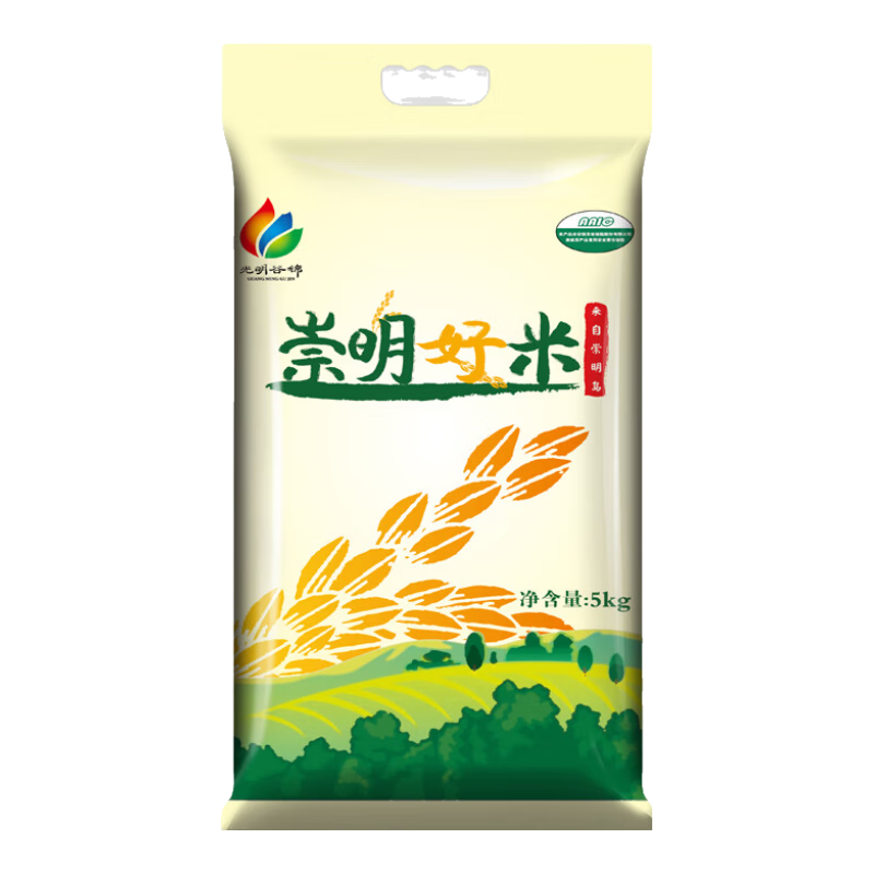 光明米业 光明谷锦 崇明好米 5kg