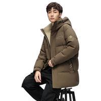 雪中飞 SNOWFLYING【冬季户外】男式中长款羽绒服挺括有型显瘦高品质鸭绒保暖防寒服