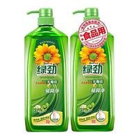 绿劲 妈壹选餐具净洗洁精 食物果蔬也能洗 1.28kg*2瓶 柚子柠檬