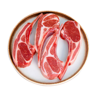 盐滩卖羊郎国产羔羊原切精修法式羊排小切1斤 烧烤战斧法式肩排 