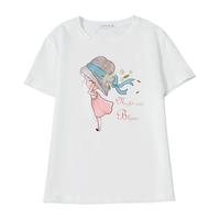 【小女孩系列】甜美减龄百搭上衣女夏薄款圆领女款时尚短袖T恤