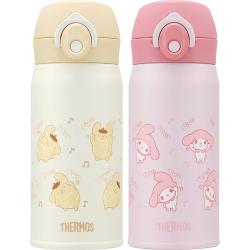 THERMOS 膳魔师 保冷保温杯便携316L不锈钢女生小清新吸管杯TEMI系列