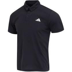 adidas 翻领 男士Polo衫  偏大
