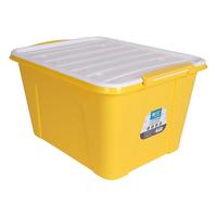 CHAHUA 茶花 收纳箱塑料特大号家用有盖学生装衣服汽车储物儿童玩具整理盒