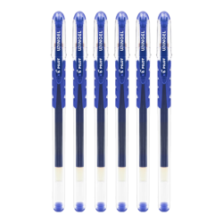 百乐 BL-WG-5 拔帽中性笔 蓝色 0.5mm 6支装