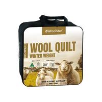 woolstar澳洲羊毛被冬被被芯被子春秋被加厚保暖软亲肤羊绒被