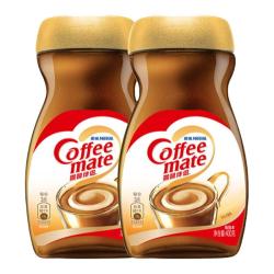 雀巢 咖啡伴侣配黑咖啡醇品美式拿铁 400g
