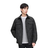 【好物】衬衫羽领秋季宽松羽绒外套轻薄羽绒服男