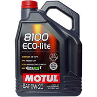 MOTUL/摩特 全合成机油  0W-20 5L
