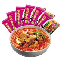 稻花香 过桥米线粉丝方便面泡面酸辣牛肉味6包袋装108g