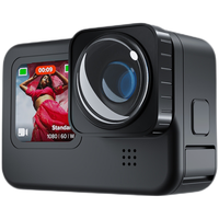 TELESIN 适配gopro防水壳适用hero11 10 9边框保护壳运动相机潜水壳 45米防水 三种滤镜套装