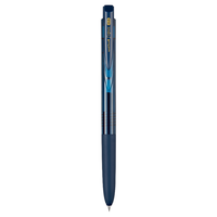 uni 三菱铅笔 三菱UMN-155N彩色按动中性笔 0.5mm 学生考试笔彩色手账标记笔啫喱笔 蓝黑色 1支装