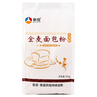 新良 面 全麦面包粉 500g*5袋