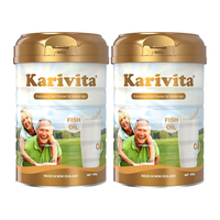 Karivita 卡瑞特兹 中老年人奶粉营养配方免疫鱼油高钙高蛋白脱脂奶粉2罐