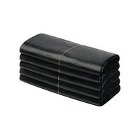 GUCHENG 固成 手提垃圾袋背心式家用黑色32cm*60cm150只15μm加厚特厚塑料袋
